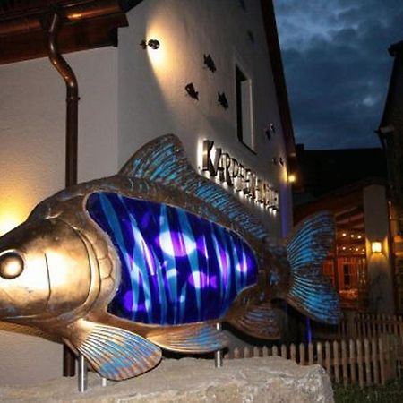Karpfenhotel&Herrenhaus im Gasthaus Sindel-Buckel Feuchtwangen Exterior foto