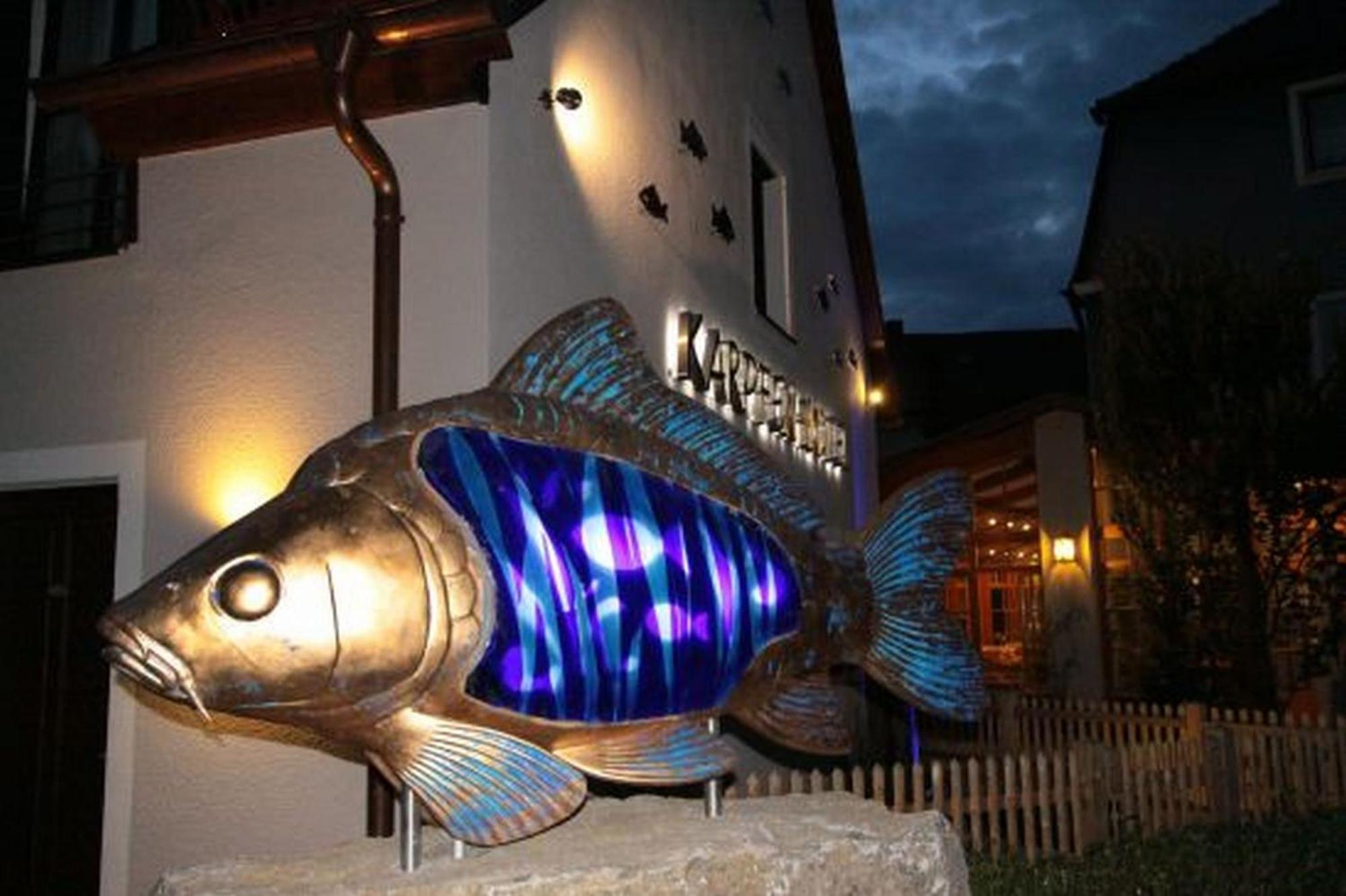 Karpfenhotel&Herrenhaus im Gasthaus Sindel-Buckel Feuchtwangen Exterior foto